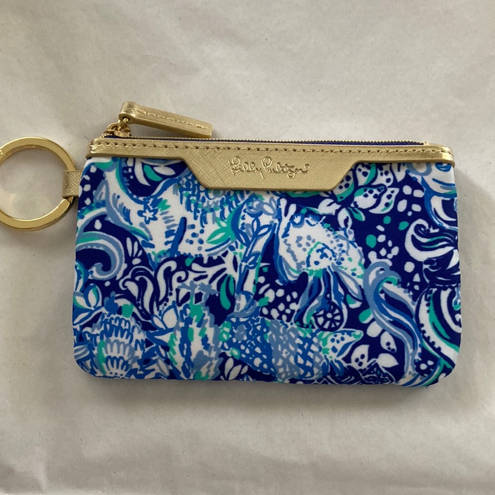 NWT - Lilly Pulitzer Coin, ID & Keychain